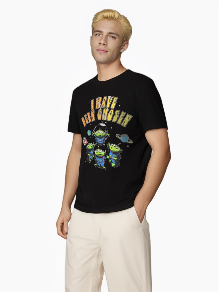 Model wearing Disney Toy Story 