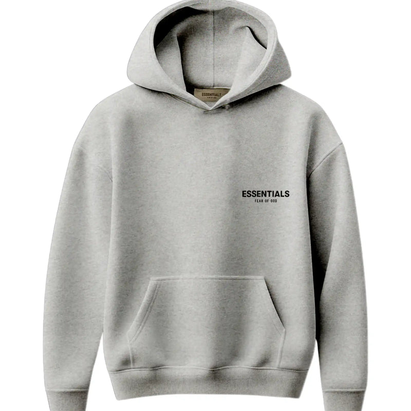 Fleece Classic Hoodie – Light Oatmeal Colorway | ESSENTIALS 2022