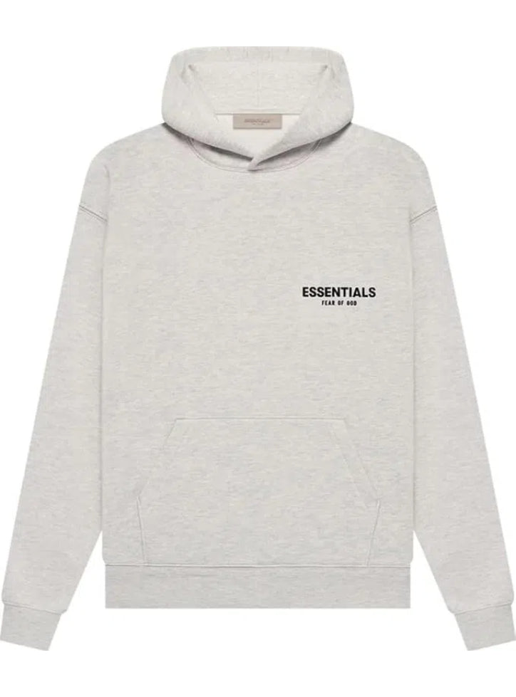 Fear of God Essentials™ Hoodie 2022 | Light Oatmeal | Unisex Oversized Fit | Cotton Blend