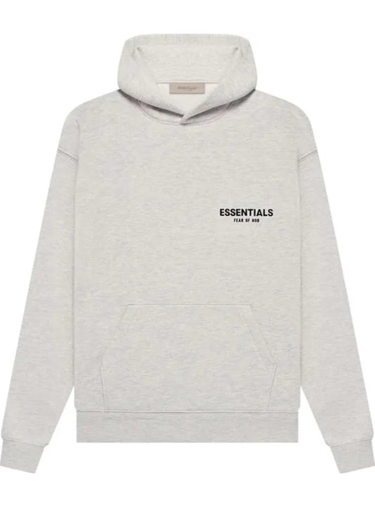 Fear of God Essentials™ Hoodie 2022 | Light Oatmeal | Unisex Oversized Fit | Cotton Blend