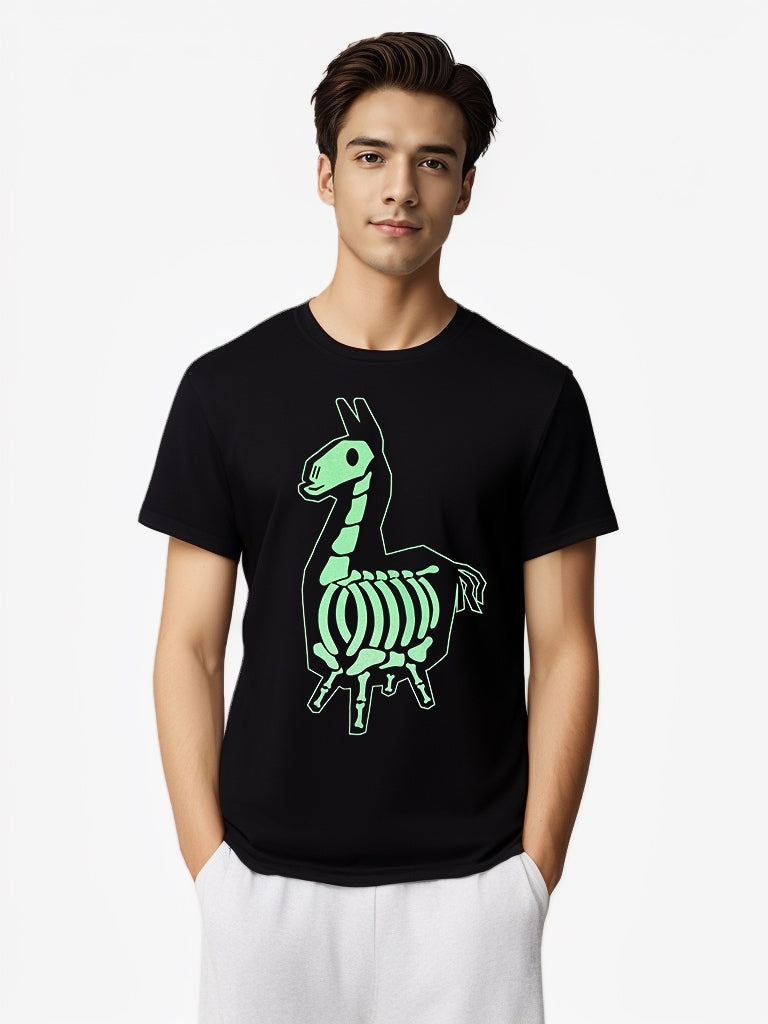 fortnite-llama-glow-skeleton-tee-flatlay