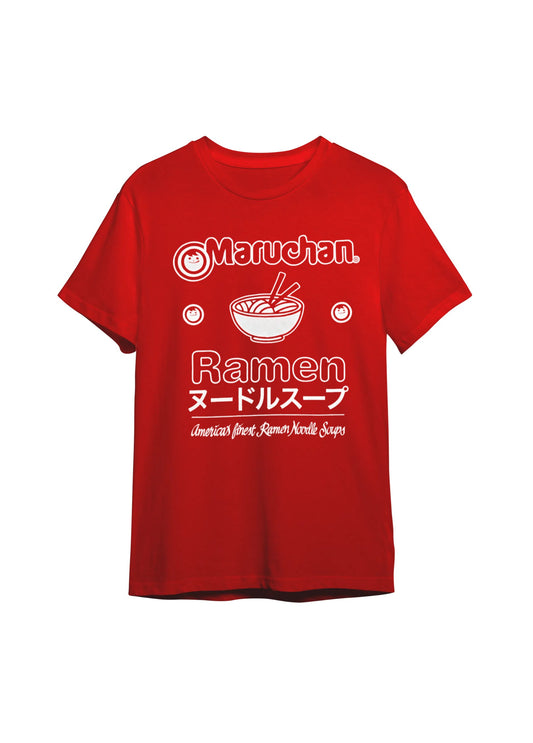 Maruchan™ Ramen Graphic Tee in Red – Unisex Fit, Foodie Fashion